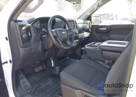 2021 Chevrolet Silverado 1500 2Wd Long Bed Wt из США, поврежденный, VIN 3GCNWAEH6MG122968